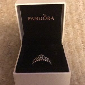 Size 7 authentic Pandora My  princess ring *OBO*